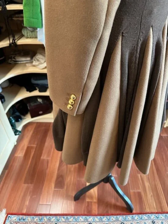 Sacai Brown Coat - Picture 7 of 12